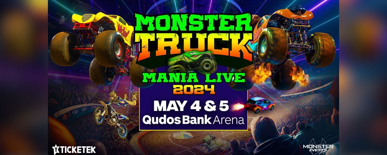 Monster Truck Mania Sydney Olympic Park